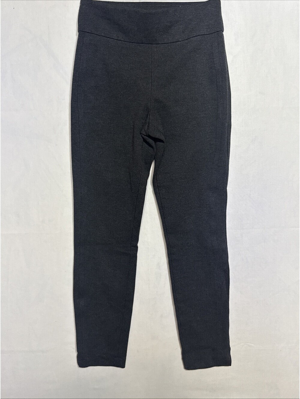 Express Womens Extra Small XS Charcoal Gray Knit Skinny Legging Ankle Pants Work